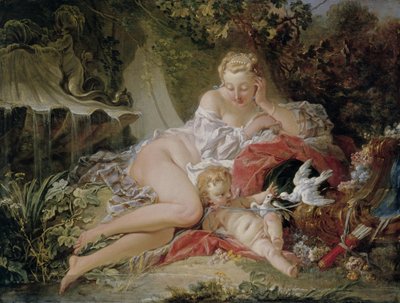 Venus ja Cupid tekijältä François Boucher