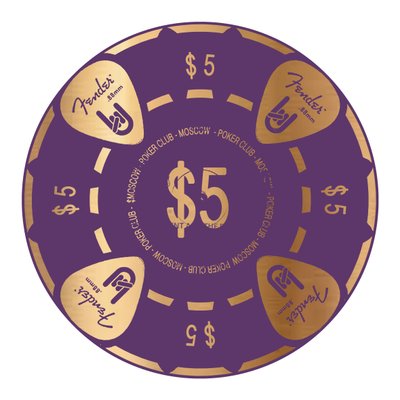 PokerChip, 2015, digitaalinen tekijältä Francois Domain