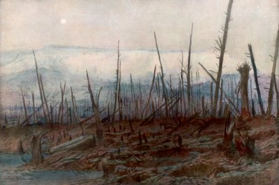 Craonnen kallio, c1917, 1926. tekijältä Francois Flameng