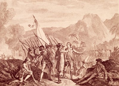 Ranskan Tobagon valtaus tekijältä Francois Godefroy