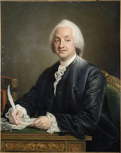 Denis Paul Le Pot de la Fontainen muotokuva. 1772 tekijältä Francois Hubert Drouais