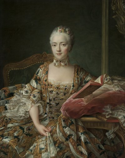 Markiisi d"Aguirandesin muotokuva, 1759 tekijältä Francois Hubert Drouais