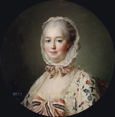 Markiisi de Pompadourin (1721-1764) muotokuva - Francois Hubert Drouais (1727-1775). öljy kankaalle tekijältä Francois Hubert Drouais