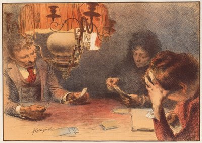 Lamppu, 1899. tekijältä Francois Joseph Guiguet