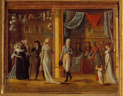 Kuninkaanlinnan puinen galleria tekijältä Francois Joseph baron Bosio