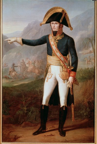 Charles Emmanuel Leclerc, armeen päällikkö kenraali Santo Domingossa (öljy kankaalle tekijältä Francois Josephe Kinson