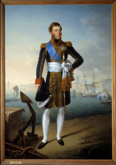 Täyspitkä muotokuva Louis Antoine d