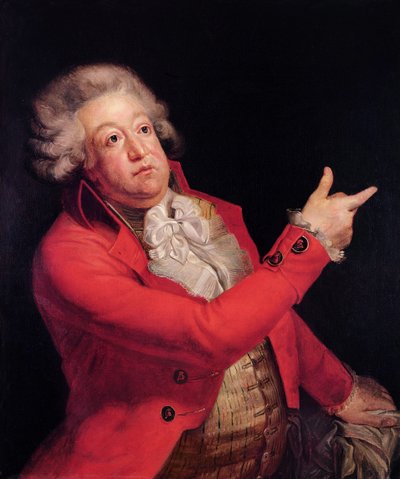Honore Gabriel Riqueti (1749-91) Mirabeaun kreivi, noin 1790. tekijältä Francois Louis Lonsing