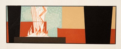 Graafinen kuva: Prometheus Enchained by Aeschylus, pub. 1941 (stensiiliprintti) tekijältä Francois-Louis Schmied