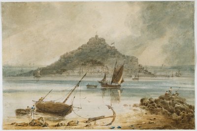 Mont St Michel, 1802 tekijältä Francois Louis Thomas Francia