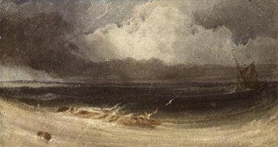 Haaksirikkoutunut merimies tekijältä Francois Louis Thomas Francia
