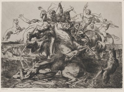 Yllätys, 1800-luku. tekijältä Francois Nicolas Chifflart