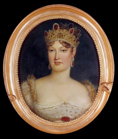Medallion muotokuva impress Marie-Louisesta (Marie Louise of Habsburg Lorraine tekijältä Baron François Pascal Simon Gérard