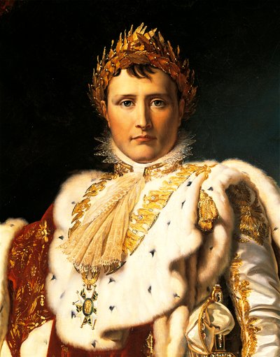 Napoleon Bonaparte keisarin kaapuissa, kirjoittanut Francois Baron Gerard (1770-1837) noin 1805 tekijältä Baron François Pascal Simon Gérard