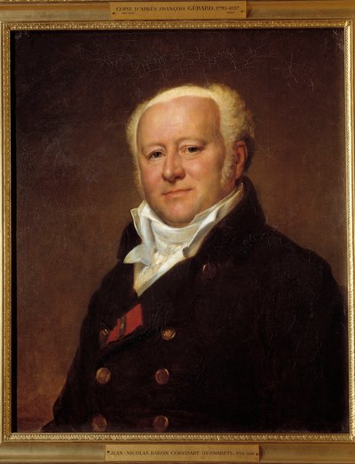 Paroni Jean Nicolas Corvisart-Desmaretzin muotokuva (Corvisart Desmaretz tekijältä Baron François Pascal Simon Gérard
