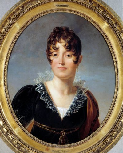 Desiree Claryn muotokuva tekijältä Francois Pascal Simon Baron Gerard