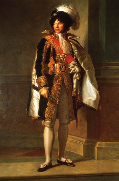 Muotokuva Gioacchino Muratista (Labastide-Fortuniere tekijältä Baron François Pascal Simon Gérard