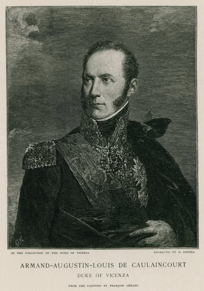 Armand-Augustin-Louis de Caulaincourt tekijältä Francois Pascal Simon Gerard