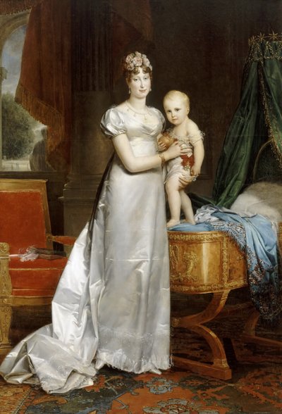 Keisarinna Marie-Louise Rooman kuninkaan kanssa tekijältä Francois Pascal Simon Gerard