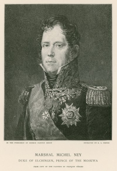 Marsalkka Michel Ney tekijältä Francois Pascal Simon Gerard