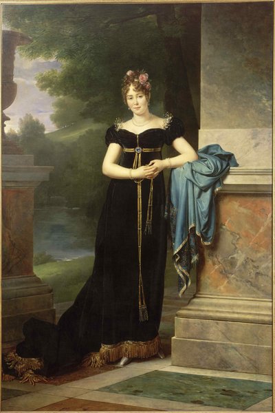 Kreivitär Marie Walewskan muotokuva 1786-1817, n. 1810. tekijältä Francois Pascal Simon Gerard