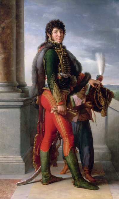 Joachim Muratin muotokuva 1767-1815 tekijältä Francois Pascal Simon Gerard
