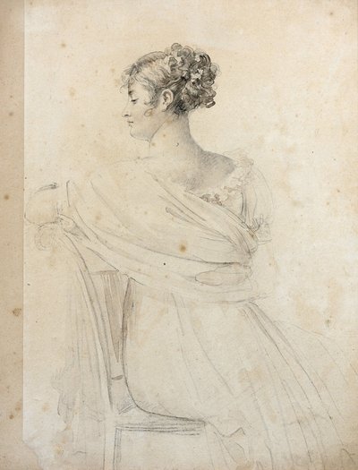 Madame Récamierin muotokuva 1777-1849. tekijältä Francois Pascal Simon Gerard