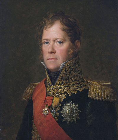 Marsalkka Michel Neyn muotokuva tekijältä Francois Pascal Simon Gerard