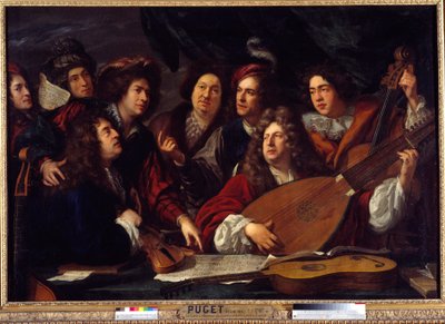 Muusikoiden tapaaminen Francois Puget