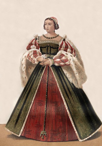 Eleonore Itävallan (litografia) tekijältä Francois Roger de Gaignieres