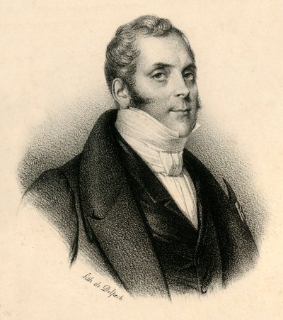 Auber, 1782-1871, c1830. tekijältä Francois Seraphin Delpech