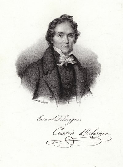 Casimir Delavigne tekijältä Francois Seraphin Delpech