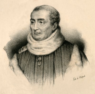Christophe de Thou, 1508-1582, c1830. tekijältä Francois Seraphin Delpech