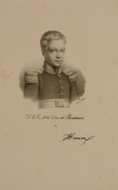 Henri Charles Ferdinand Marie Dieudonne Ranskasta, Bordeaux
