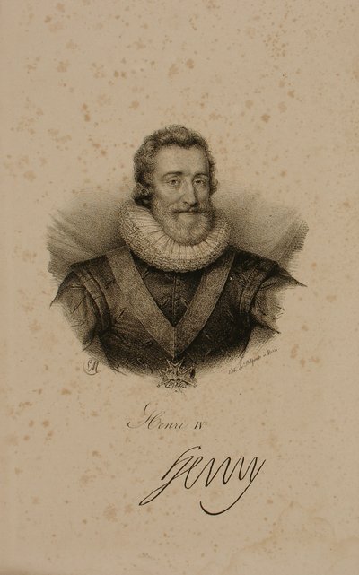 Henri IV (1553-1610) Ranskasta tekijältä Francois Seraphin Delpech