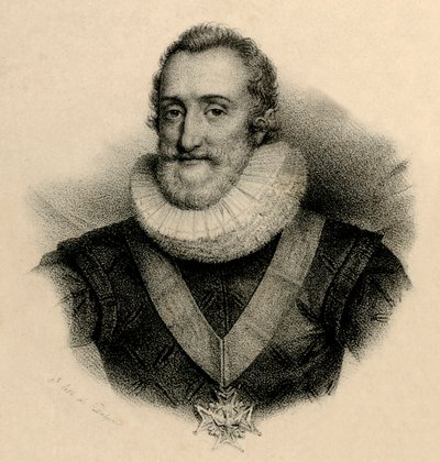 Henrik IV, 1553-1610, c1830. tekijältä Francois Seraphin Delpech