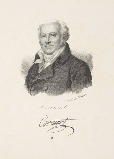 Jean Nicolas Corvisart (1755-1821), lääkäri tekijältä Francois Seraphin Delpech