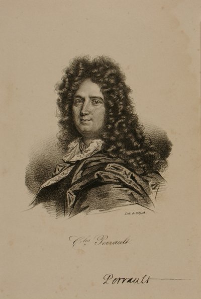 Charles Perraultin muotokuva (1628-1703) tekijältä Francois Seraphin Delpech