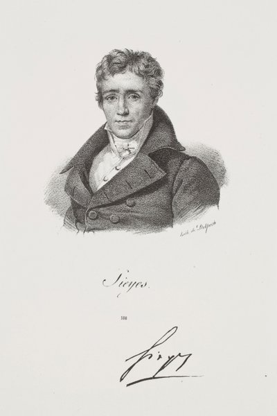 Emmanuel Joseph Sieyèsin muotokuva tekijältä Francois Seraphin Delpech