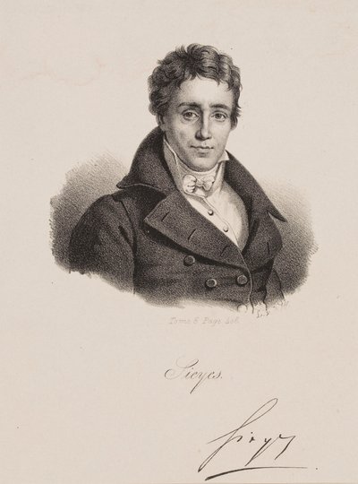 Emmanuel Joseph Sieyèsin muotokuva tekijältä Francois Seraphin Delpech