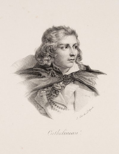 Jacques Cathelineaun muotokuva tekijältä Francois Seraphin Delpech
