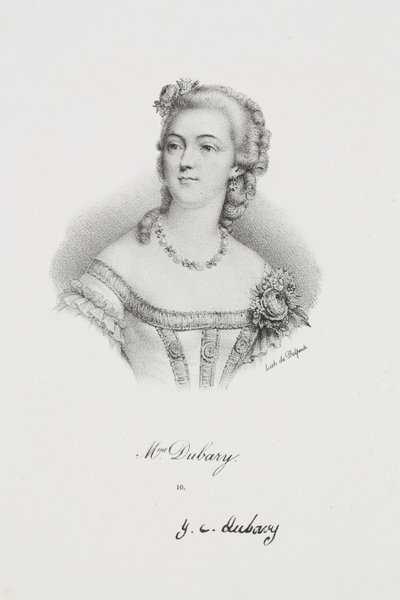 Madame du Barryn muotokuva tekijältä Francois Seraphin Delpech