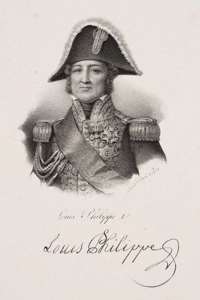 Kuningas Louis-Philippen muotokuva tekijältä Francois Seraphin Delpech