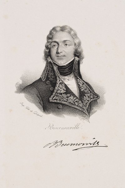 Markiisi Pierre de Ruel de Beurnonvillen muotokuva tekijältä Francois Seraphin Delpech