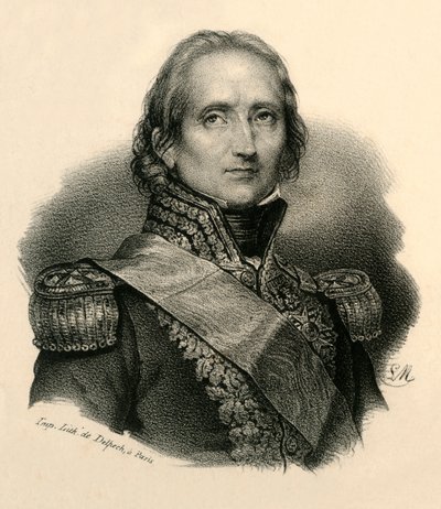 Soult, 1769-1851, c1830. tekijältä Francois Seraphin Delpech