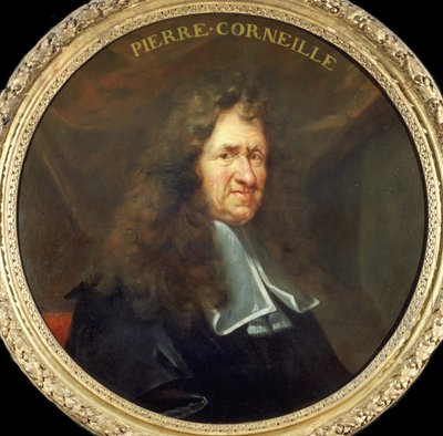 Pierre Corneillen muotokuva 1606-1684, n. 1680. tekijältä Francois Sicre