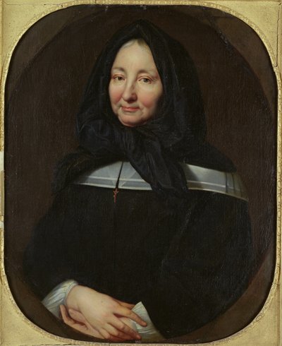 Madame Marie Bonneau de Miramionin (1629-1696) muotokuva n. 1690 tekijältä Jean François de Troy