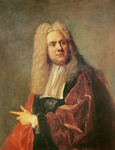 Aldermanin muotokuva, jonka oletetaan olevan Jean Hébert tekijältä Jean François de Troy