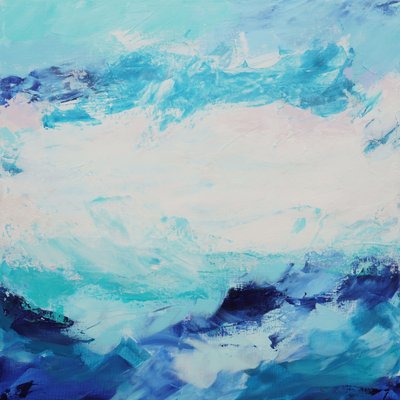 Dynaaminen Ocean Blues tekijältä Françoise Wattré