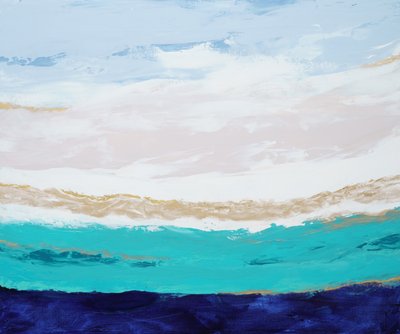 Teal Ocean Serenity tekijältä Françoise Wattré